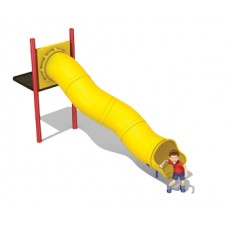 Tube Slide for 8 foot deck height 30 inch diameter Zig Zag Right